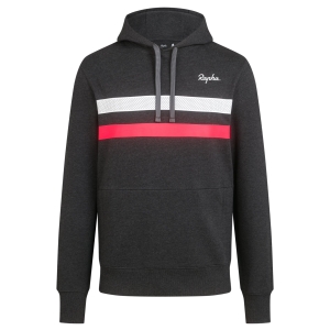 Rapha Brevet Hoodie Herr Grå Vita Rosa | 03769RKYE