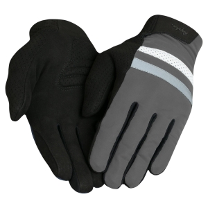 Rapha Brevet Reflective Handskar Unisex Svarta | 89215UKGB