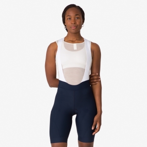 Rapha Core Bib Shorts Dam Marinblå Vita | 74629CZWY