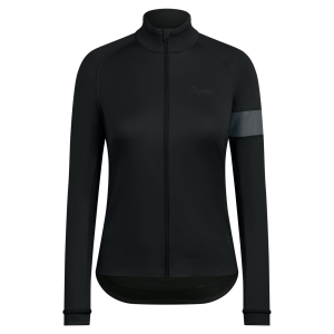 Rapha Core Vinter Cycling for Vinter Ridning Jackor Dam Svarta Vita | 62350SFLC