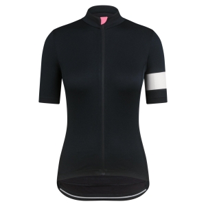 Rapha Klassiska II Jersey Dam Svarta Vita | 36081OJSK