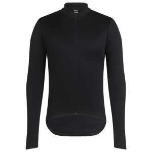 Rapha Klassiska Long Sleeve Jersey Herr Svarta Svarta | 67423GXKD