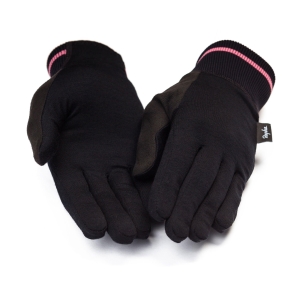 Rapha Merino Liner Handskar Unisex Svarta | 87641MCKI