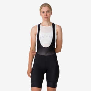 Rapha Pro Team Cycling Bib Shorts Dam Svarta Svarta | 92764GSRY