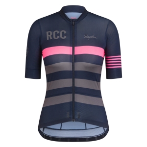 Rapha RCC Pro Team Jersey Dam Marinblå | 30718TBQP