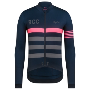 Rapha RCC Pro Team Long Sleeve Jersey Herr Marinblå | 60283XMAG