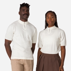 Rapha St Raphael Quarter Zip Knit Blast Herr Vita | 34708YWLD