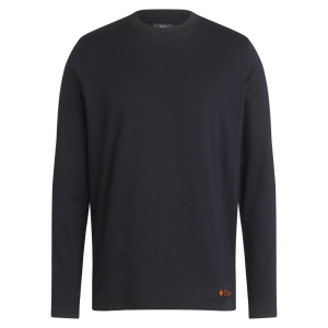 Rapha Trail Long Sleeve T-shirt Herr Svarta Svarta | 52396NRLX